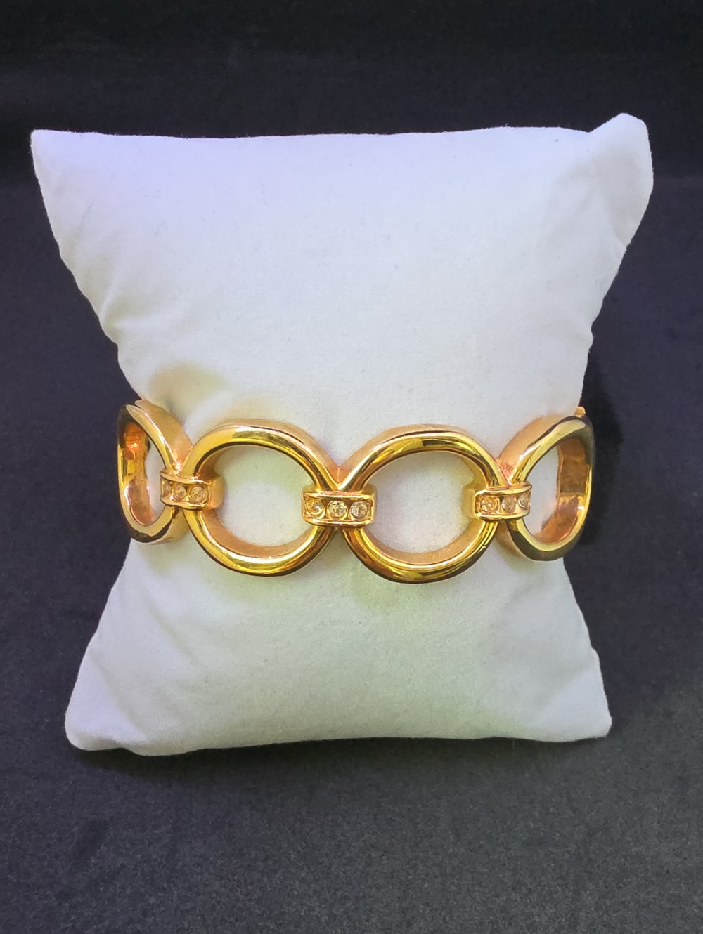 Gold Link Circle Bracelet - Women Accessories